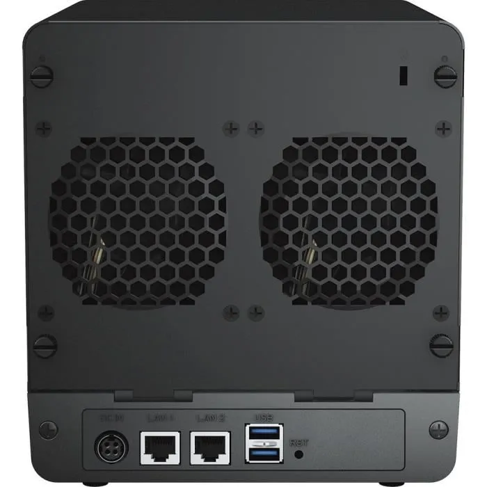 Synology DiskStation DS423 NAS de 4 bahías, Negro
