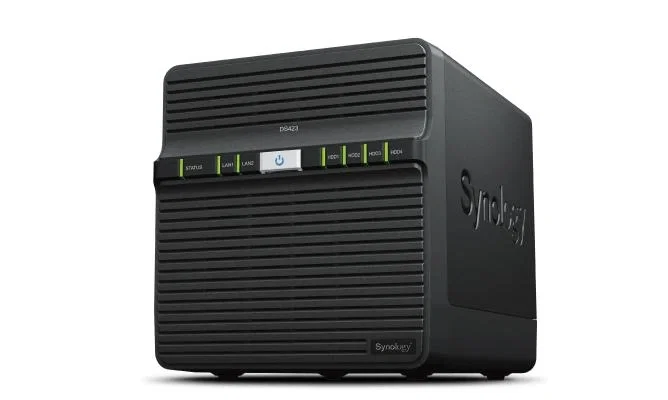 Synology DiskStation DS423 NAS de 4 bahías, Negro