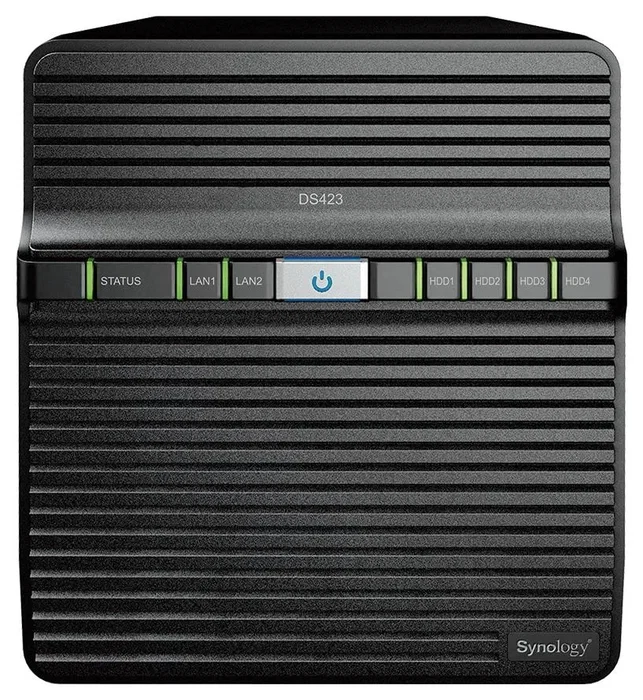 Synology DiskStation DS423 NAS de 4 bahías, Negro