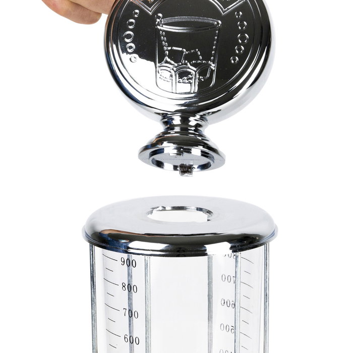 Mister Gadget Dispensador de Bebida Alcohol con Bomba, 900 ml (90 cl) para Jeux, Hierro y Plástico ABS Mister Gadget Dispensador de Bebida Alcohol con Bomba, 900 ml (90 cl) para Jeux, Hierro y Plástico ABS