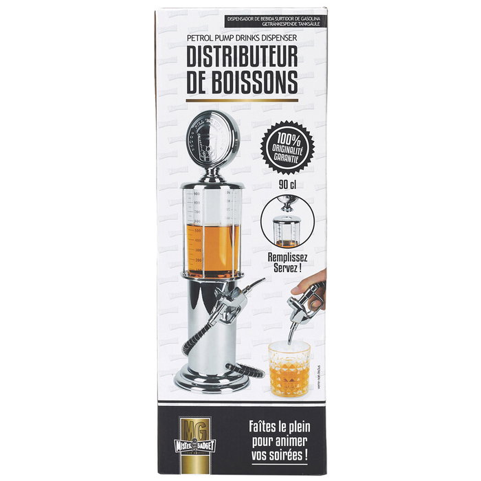 Mister Gadget Dispensador de Bebida Alcohol con Bomba, 900 ml (90 cl) para Jeux, Hierro y Plástico ABS Mister Gadget Dispensador de Bebida Alcohol con Bomba, 900 ml (90 cl) para Jeux, Hierro y Plástico ABS