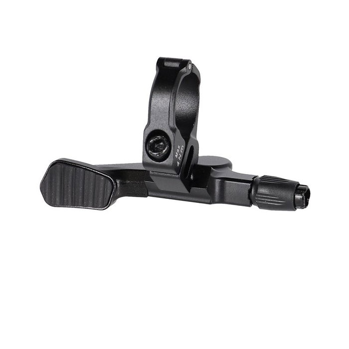 Mando remoto XLC SP-X23 para tija telescópica y suspensión tipo dropper, accionamiento corto, compatible con Sram y Shimano Mando remoto XLC SP-X23 para tija telescópica y suspensión tipo dropper, accionamiento corto, compatible con Sram y Shimano