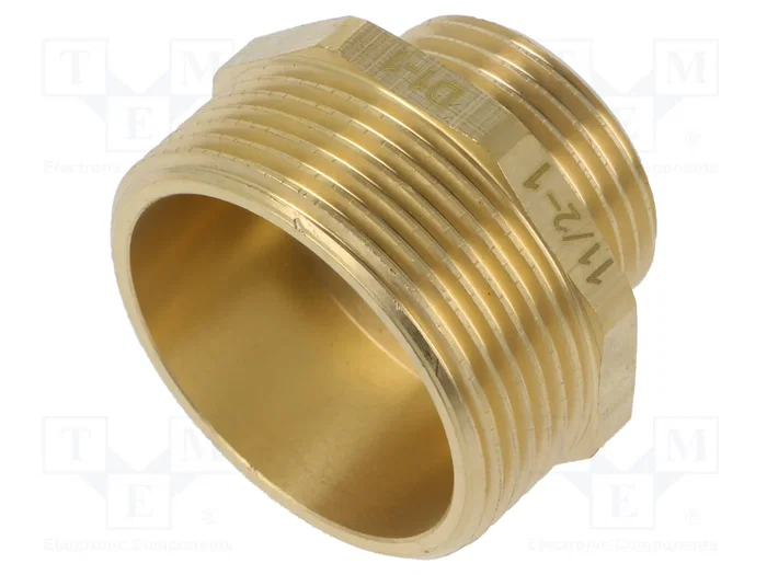 GEBO Niple de reducción macho-macho G 1 1/2E x G 1E