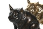 DKD Home Decor Figura de Cerdito en Resina Pack de 2