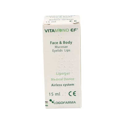 VITAMONO Ef Lipogel 15 Ml Crema Hidratante Reparadora para Pieles Secas y Dañadas VITAMONO Ef Lipogel 15 Ml Crema Hidratante Reparadora para Pieles Secas y Dañadas