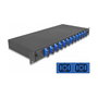 DeLOCK 67006 Caja de empalme de fibra óptica 12 x SC Duplex OS2 19″