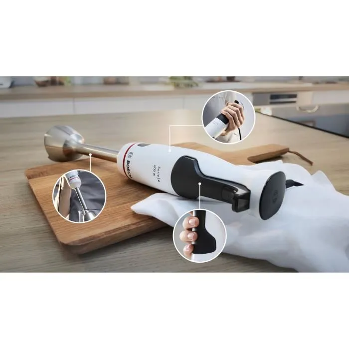 Batidora bosch msm4w410 ergomaster blender, 800 w, white black Batidora bosch msm4w410 ergomaster blender, 800 w, white black