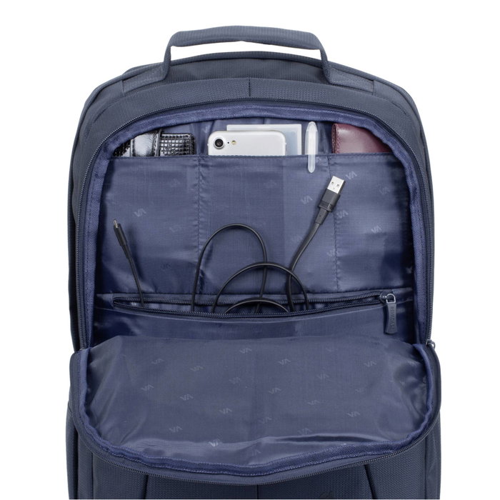 Rivacase 8460 Tegel Eco Mochila para Portátil 17.3 Pulgadas Azul Oscuro