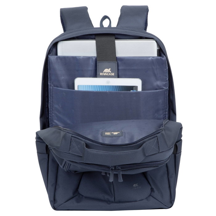 Rivacase 8460 Tegel Eco Mochila para Portátil 17.3 Pulgadas Azul Oscuro