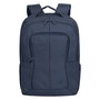Rivacase Tegel 8460 Eco - Mochila Portátil Acolchada 17.3 Pulgadas, Compartimento para Tablet 10.1", Organizador, Azul
