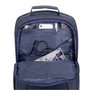 Rivacase Tegel 8460 Eco - Mochila Portátil Acolchada 17.3 Pulgadas, Compartimento para Tablet 10.1", Organizador, Azul