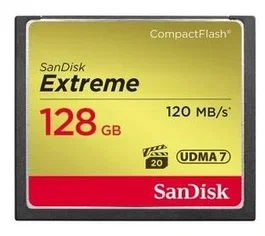 SanDisk CF Extreme 128GB CompactFlash
