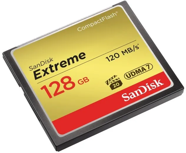 SanDisk CF Extreme 128GB CompactFlash