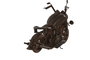 DKD Home Decor Vehículo de Decoración Metal Bronce Envejecido
