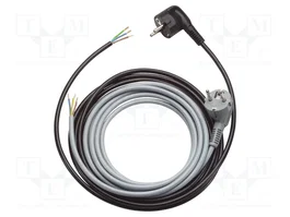 LAPP Cable de alimentación H05VV-F 3G1mm2 con enchufe CEE 7/7 de 3m