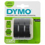 Dymo Cinta de Relieve 3D Negro 9mm x 3m (Pack de 3)