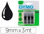 Dymo Cinta de Relieve 3D Negro 9mm x 3m (Pack de 3)