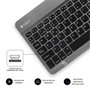 Subblim Teclado Smart Backlit BT Gris