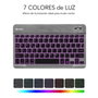 Subblim Teclado Smart Backlit BT Gris