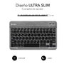 Subblim Teclado Smart Backlit BT Gris