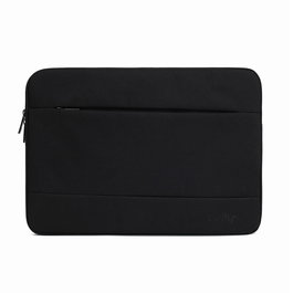 Celly NOMADSLEEVE15BK Funda Universal para Portátil 40.6 cm (16") Negro - Polietileno y Poliuretano, Resistente al Polvo, Rayones y Salpicaduras con Compartimento para Tablet