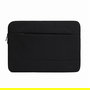 Celly NOMADSLEEVE15BK Funda Universal para Portátil 40.6 cm (16") Negro - Polietileno y Poliuretano, Resistente al Polvo, Rayones y Salpicaduras con Compartimento para Tablet
