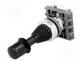 ABB MJS Joystick de 2 posiciones, 22mm, Negro