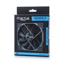 Fractal Design FD-FAN-VENT-HF14-BK Ventilador para Caja de PC de 14 cm Negro Gris