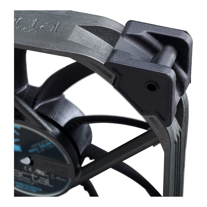 Fractal Design Venturi HF-14 Ventilador de 14 cm Negro y Gris