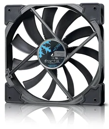 Fractal Design Venturi HF-14 Ventilador PC 14 cm 1200 RPM 118.2 CFM 0.95 mmH2O Negro Gris