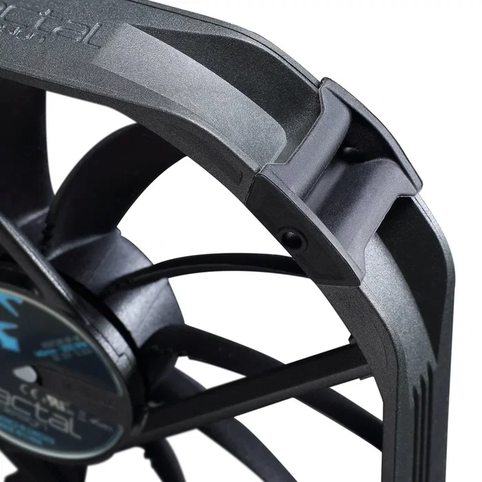 Fractal Design Venturi HF-14 Ventilador de 14 cm Negro y Gris
