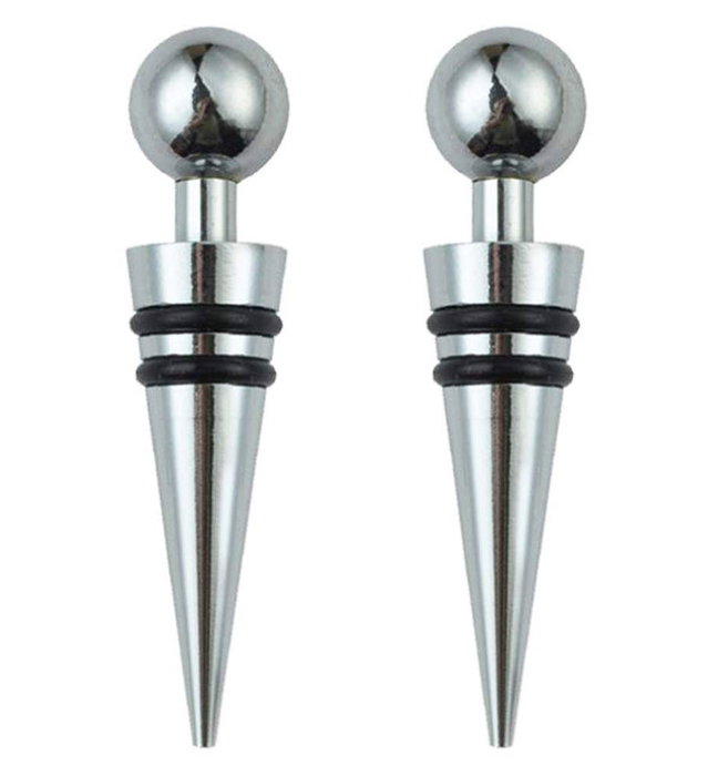 Quttin Set de 2 Tapones para Botella de Vino