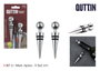 Quttin Set de 2 Tapones para Botella de Vino