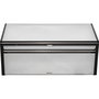 Brabantia Panera con Frente Abatible Square Front, Brilliant Steel