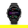 Garmin Forerunner 970 - Reloj Inteligente GPS Multideporte con Pantalla AMOLED Táctil de 47 mm en Titanio Negro/Amarillo, ANT+, Wifi, Monitor Cardiaco y 15 Días de Batería