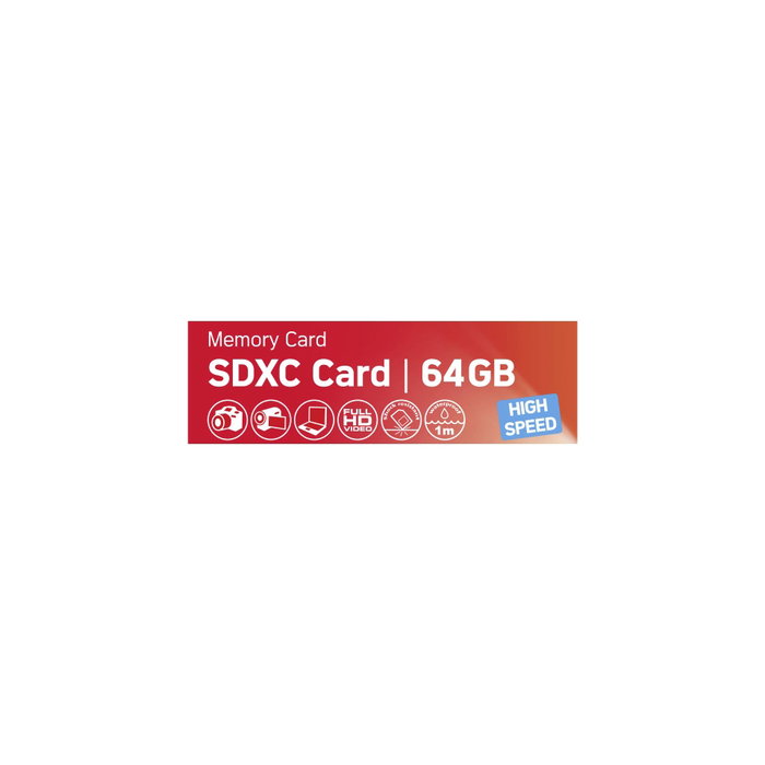 AgfaPhoto Tarjeta SDXC 64GB High Speed Class 10 UHS I U1 V30 AgfaPhoto Tarjeta SDXC 64GB High Speed Class 10 UHS I U1 V30