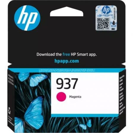 HP Cartucho de Tinta Original 937 Magenta (4S6W3NE) HP Cartucho de Tinta Original 937 Magenta (4S6W3NE)