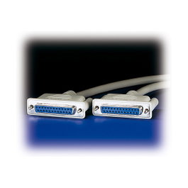 ROLINE Cable RS232 DB25-DB25 11.01.3730 Gris