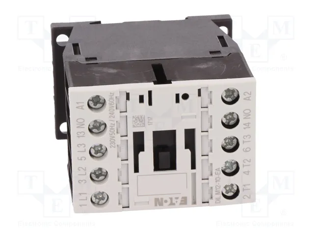 EATON ELECTRIC Contactor DILM12 3-polar 12A 230VAC EATON ELECTRIC Contactor DILM12 3-polar 12A 230VAC