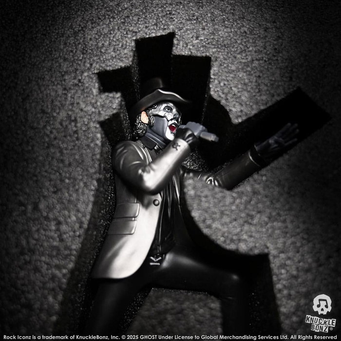 Knucklebonz Ghost Estatua Rock Iconz Papa Emeritus Top Hat Knucklebonz Ghost Estatua Rock Iconz Papa Emeritus Top Hat