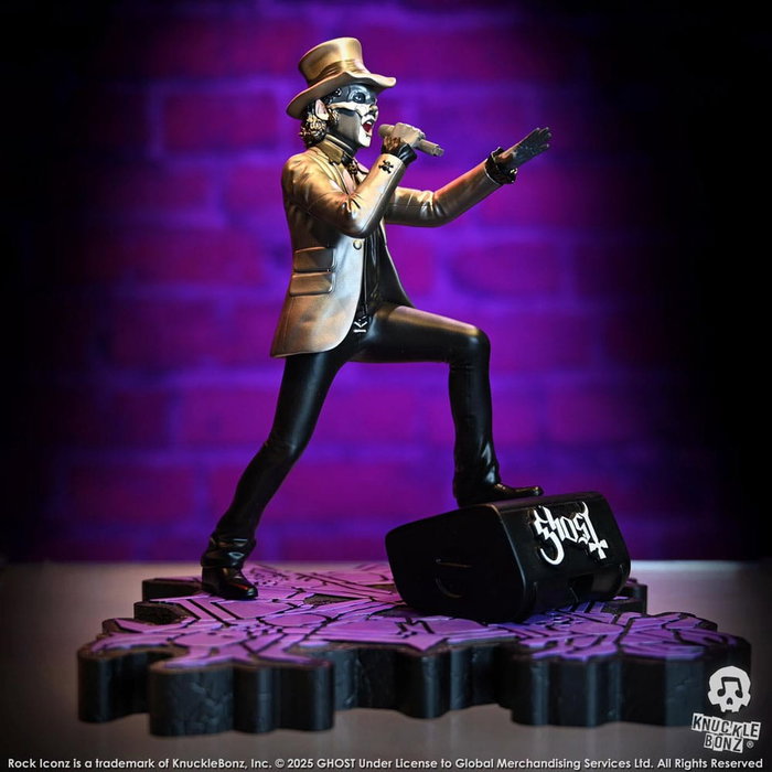Knucklebonz Ghost Estatua Rock Iconz Papa Emeritus Top Hat Knucklebonz Ghost Estatua Rock Iconz Papa Emeritus Top Hat
