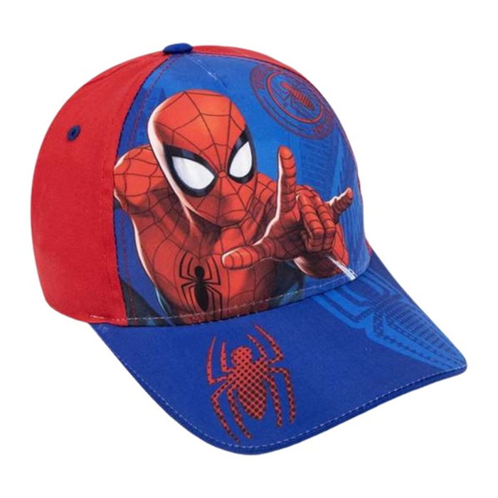 Cerdá Gorra Spiderman 53 cm para Niños en Rojo
