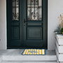 Je cherche une Idee Felpudo Coco 40x60 cm Colección Dolce Vita - Alfombra de Entrada, Variantes en Amarillo, Azul o Rosa
