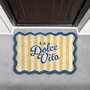 Je cherche une Idee Felpudo Coco 40x60 cm Colección Dolce Vita - Alfombra de Entrada, Variantes en Amarillo, Azul o Rosa