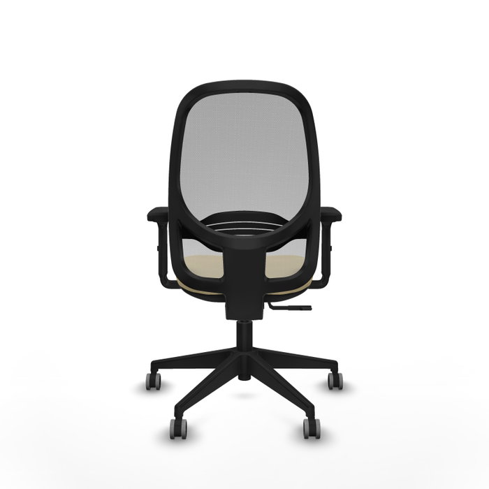 PIQUERAS Y CRESPO Silla de oficina Cilanco en Crema y Gris PIQUERAS Y CRESPO Silla de oficina Cilanco en Crema y Gris