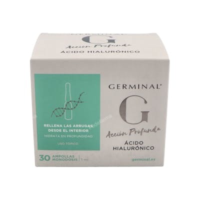 Germinal ACCIÓN PROFUNDA ácido hialurónico 30 x 1 ml