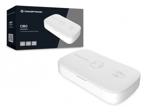 Conceptronic Ciro Carga Inalámbrica 10W con Esterilización UV