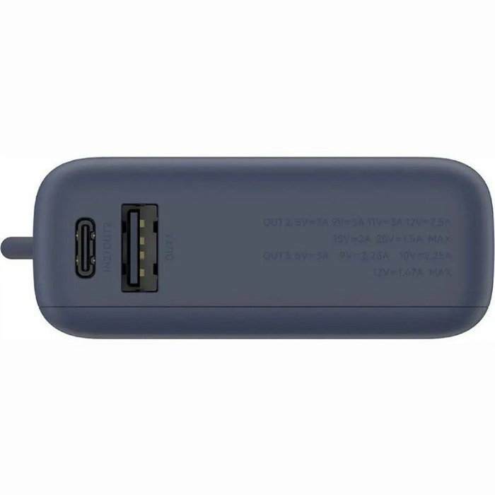 XIAOMI Power Bank 10000 con cable integrado 33W Azul