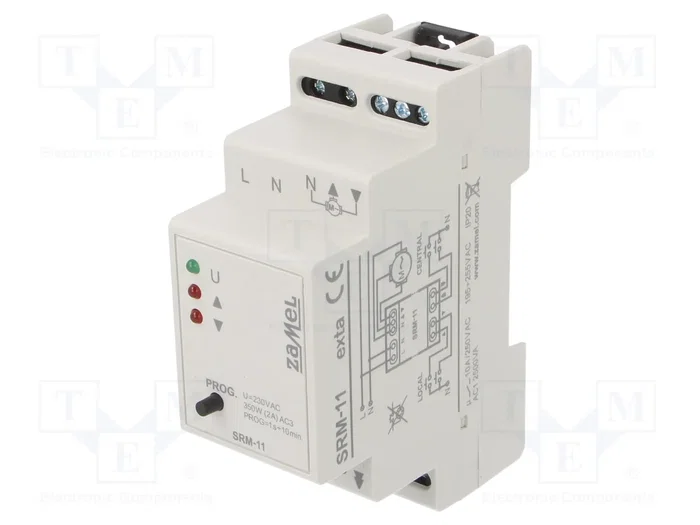 ZAMEL Controlador de persianas Smart Home EXTA FREE para raíl DIN ZAMEL Controlador de persianas Smart Home EXTA FREE para raíl DIN