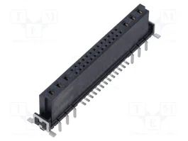 HARTING Conector de datos har-flex® Hybrid 32 pines SMT/THT rectos hembra